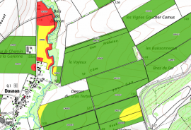 Vue aerienne de site